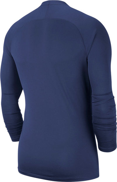 Nike park dry first layer longsleeve thermoshirt - maat xxl - mannen - navy wit