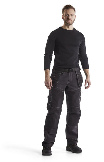 Blåkläder blaklader werkbroek x1500 1500-1140 - marineblauw zwart - c46