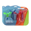 Alert splash duikset octopus 4 delig met licht | 3 stuks