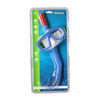 Bestway duikset 2 delig duikbril en snorkel 2 assorti | 2 stuks