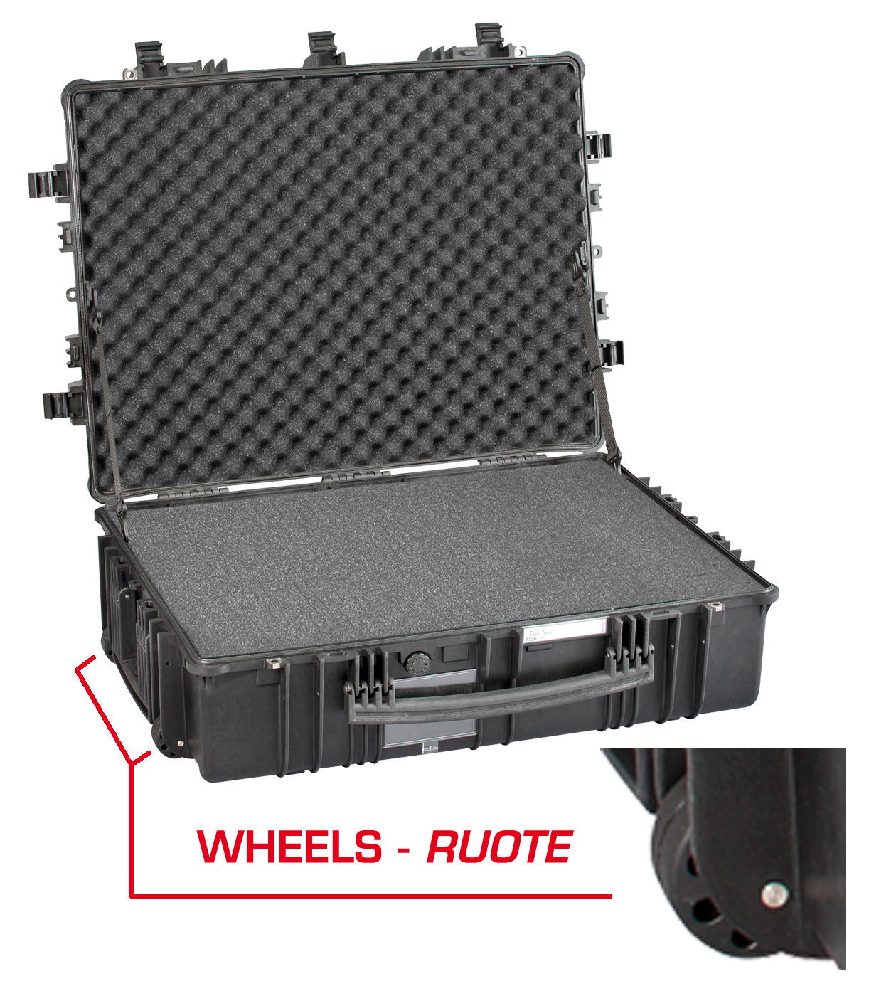 Explorer Cases 7726 Koffer Zwart met Plukschuim