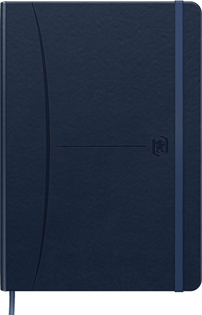 Oxford - signature - notitieboek - a5 - gelijnd - 80 vel - blauw