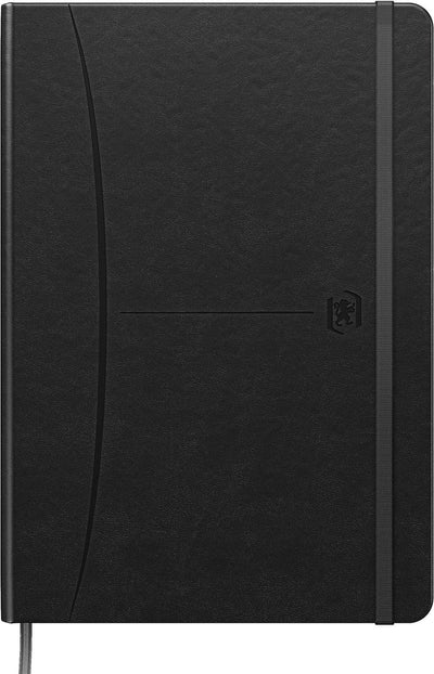 Notitieboek oxford 400154942 kunstleer zwart