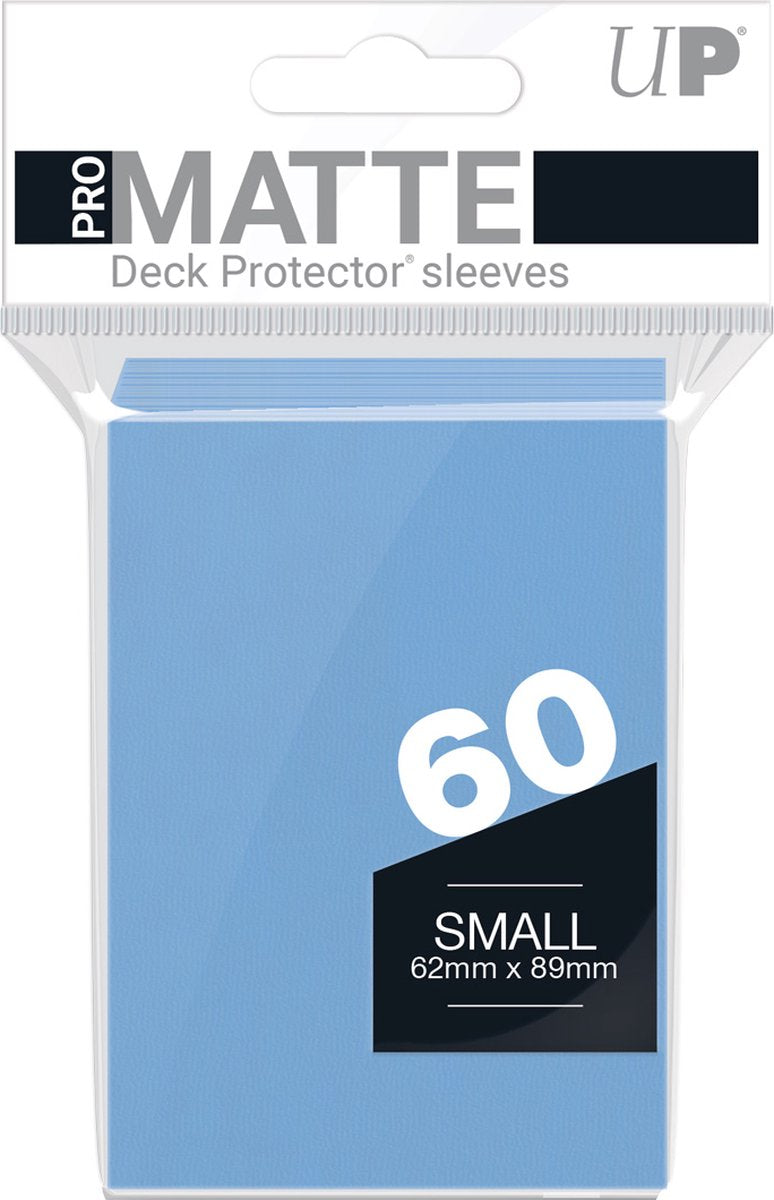 Ultra pro speelgoed | kaartspel - sleeves pro-matte light blue small