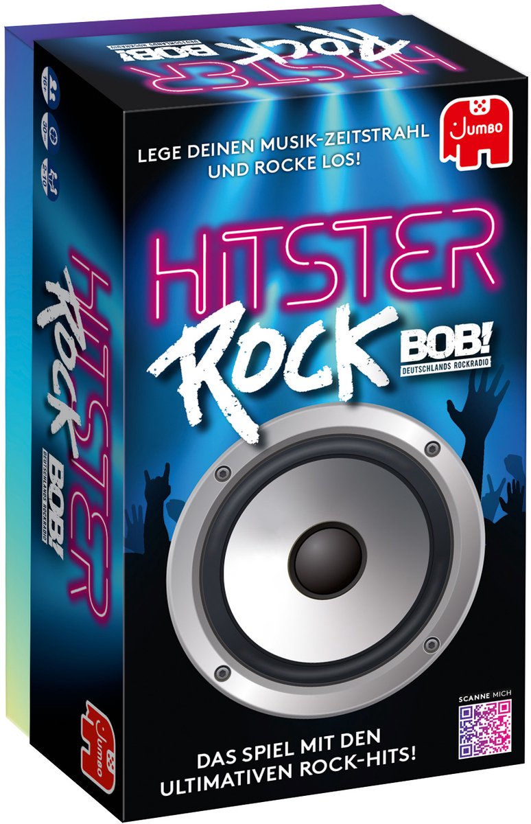 Jumbo hitster - rock (germany), kaartspel, feest, 16 jaar, 30 min
