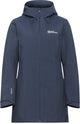 Jack wolfskin heidelstein insulated midnight sky winterjas dames