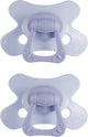 Difrax fopspeen natural - 18+ maanden - lila - 2 stuks