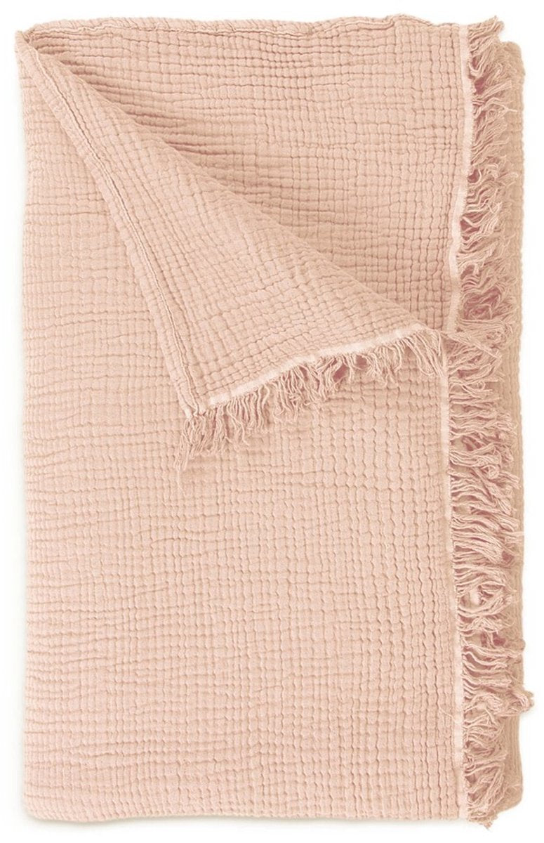 Walra plaid casual touch - 240x240 - 100% katoen - terra