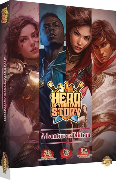 Asmodee hero of your own story - adventures edition - engelstalig bordspel