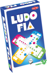Tactic ludo – bordspel – compacte editie – klassiek familiespel – vanaf 5 jaar – 2 tot 4 spelers - afbeelding 1