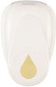 Vaessen creative pons - figuurpons - druppel - 3,3 x 5,1 cm