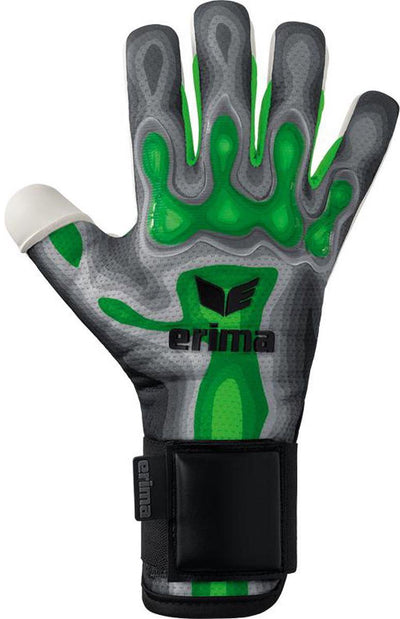 Erima flex-ray match eco keepershandschoenen - grijs groen | maat: 12