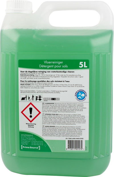 Primesource vloerreiniger, fles van 5 l 2 stuks