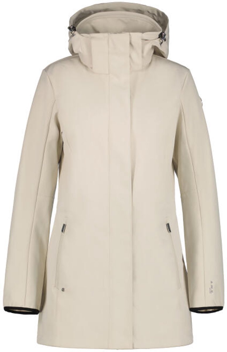 Luhta iloniemi dames softshell jas - poeder - 40