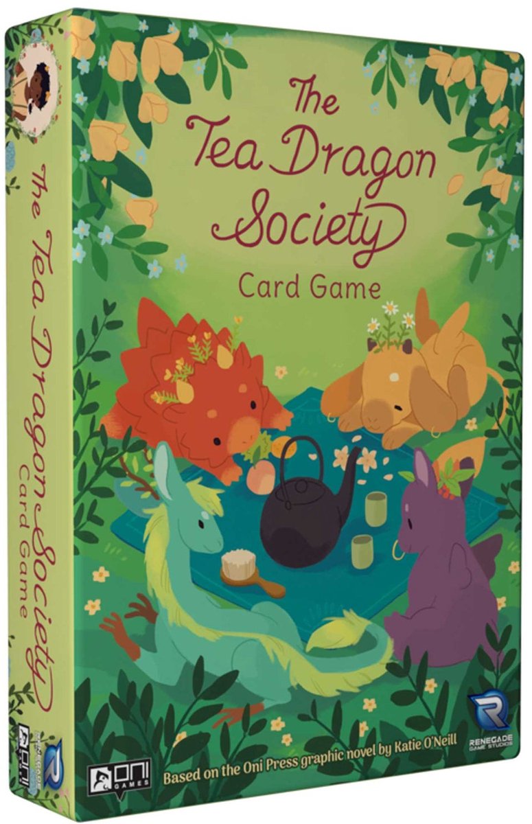 Renegade game studios the tea dragon society - kaartspel - engelstalige editie - fantasierijk familiespel -