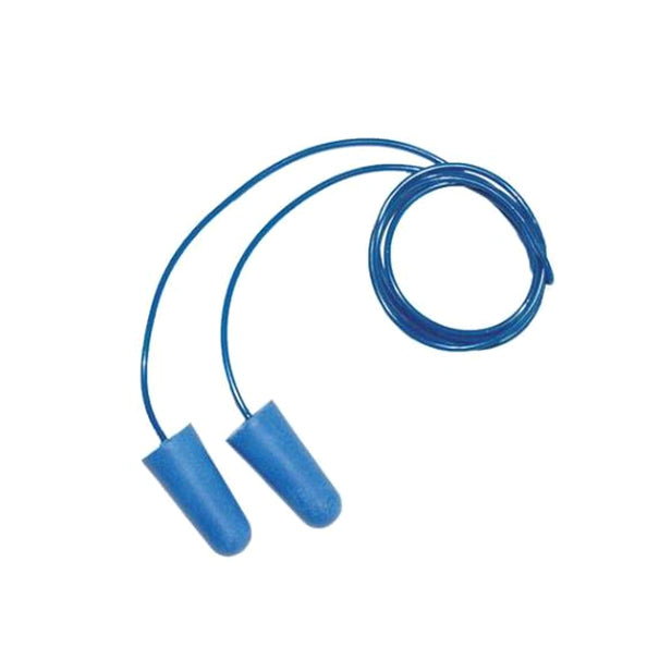 M-safe oordop blauw detectable met koord (200 stuks)