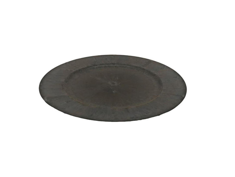 Hbx natural living onderbord melamine ø33cm grijs