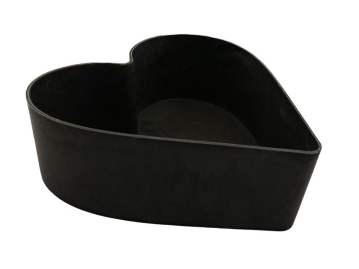 Hbx natural living bloempot hart 22x20x7,5cm