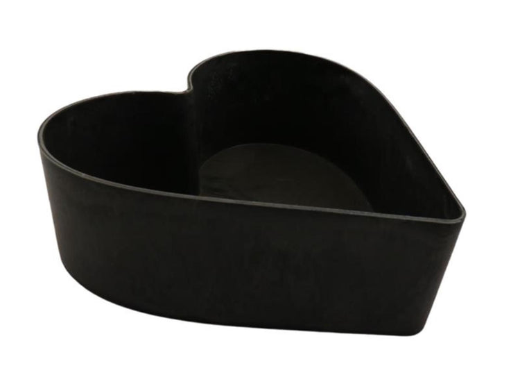 Hbx natural living bloempot hart 22x20x7,5cm