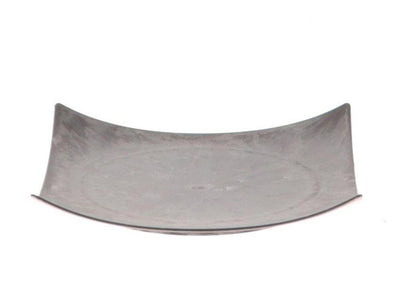 Hbx natural living tray melamine 28x28xh5cm grijs