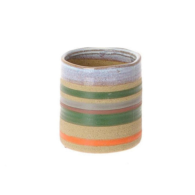 Hbx natural living vaas bomba ø11xh13cm bloempot bomba ø11xh13cm
