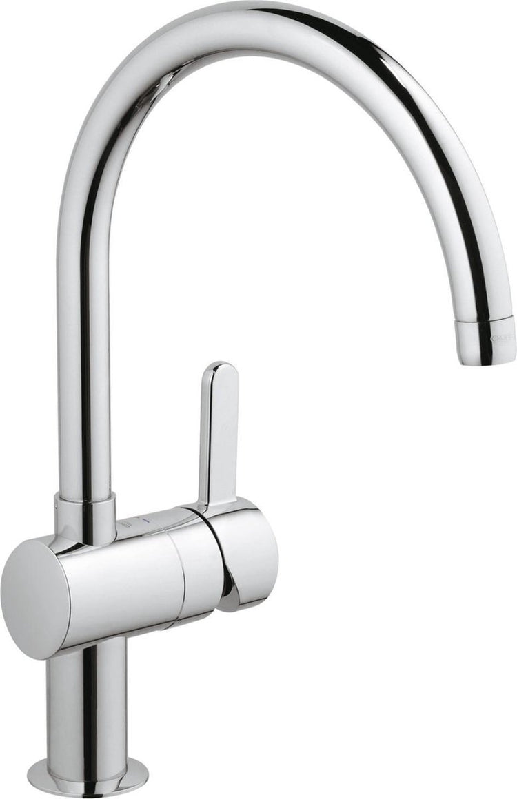 Grohe flair keukenkraan - c-uitloop - chroom
