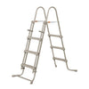 Summer waves zwembad elite frame 427 x 107 cm dark double rattan + filterpomp