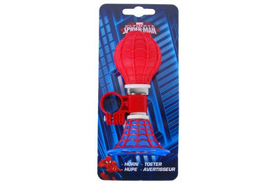 Marvel Spider-Man Fietstoeter 13 cm Rood blauw