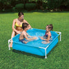 Summer waves zwembad small frame 122 x 122 x 30 cm blauw | 2 stuks