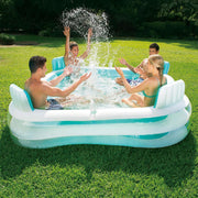 Summer waves zwembad familie premier 2-rings 223 x 223 x 66 cm - afbeelding 2