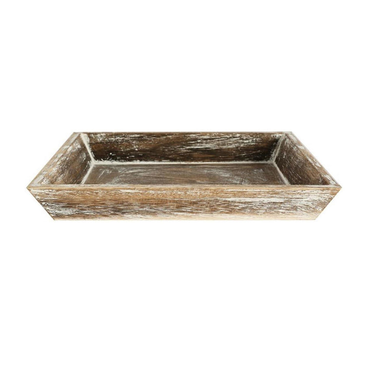 Countryfield dienblad erla hout s 23x19cm grey-wash