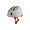 Polisport urban radical fietshelm s 53-55cm triangles wit Goudanje