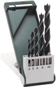 Bosch - 5-delige houtspiraalborenset 4,0; 5,0; 6,0; 8,0; 10,0 mm