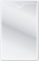 Ktc etikethouder zelfklevend 75x105mm - doos à 100 stuks met 200 etiketten