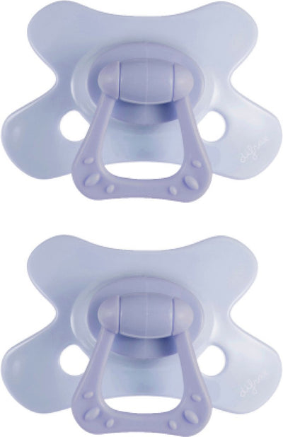 Difrax fopspeen dental - 18+ maanden - lichtpaars - 2 stuks