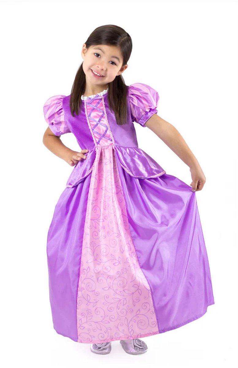 Little adventures - rapunzel jurk – maat m (98-104)