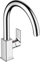 Hansgrohe vernis shape m35 - keukenmengkraan - ééngreeps bediening - 35mm maat - draaibare uitloop - chroom