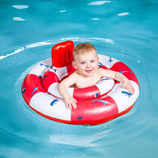 Swim essentials baby float ocean stripes 69cm 0-1 jaar | 2 stuks