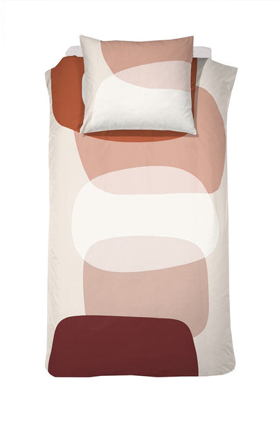 Cinderella dekbedovertrek kiezel flanel - naturel - 140x220