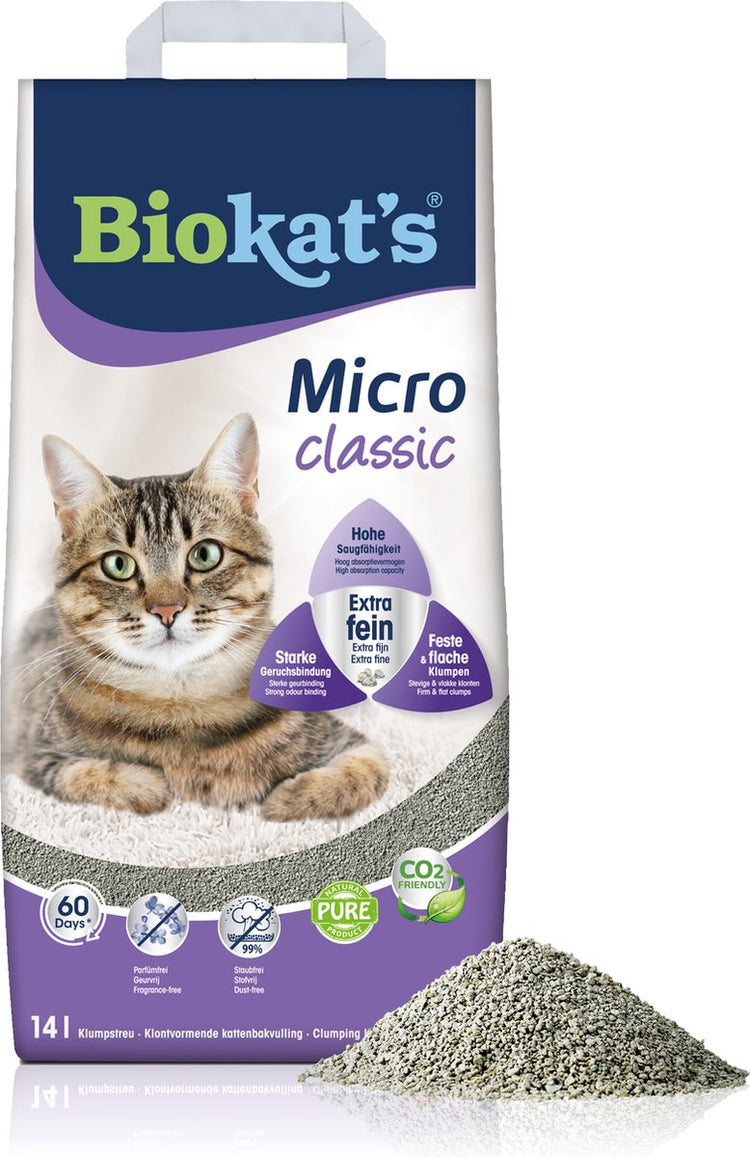 Biokat's kattenbakvulling micro classic