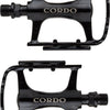 Cordo trekking pedalen aluminium - zwart