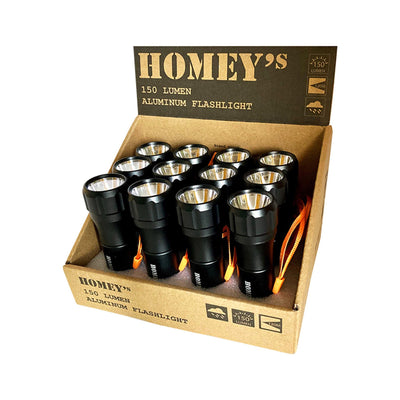 Homeij homey mini zaklamp led aluminium