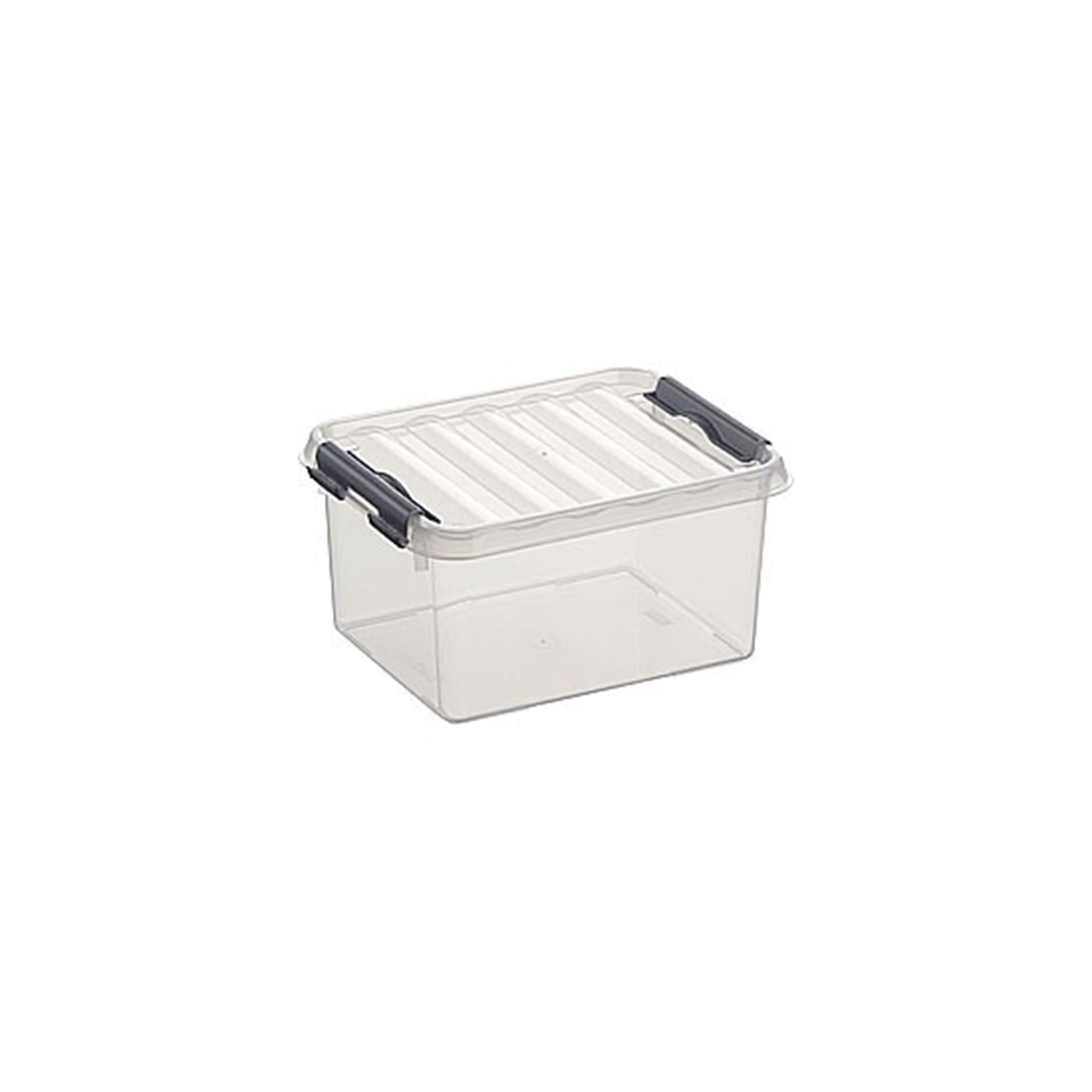 Sunware q-line opbergbox 2 liter transparant 20x15x10,4cm