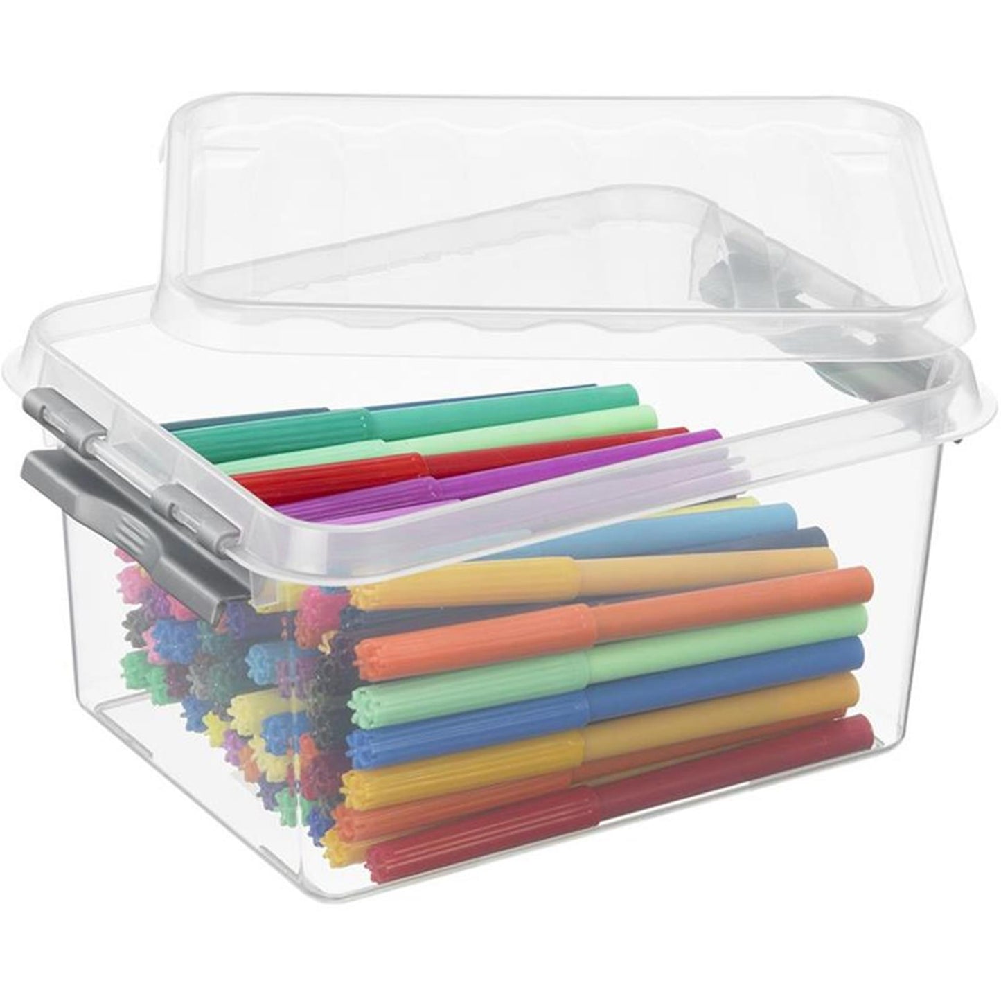 Sunware q-line opbergbox 2 liter transparant 20x15x10,4cm