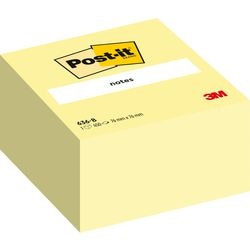 Kleurkubussen post-it 636-b-p 76 x 76 mm geel 450 vel