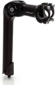 Xlc st-t02 stuurpen - city trekking - aluminium - verstelbaar 1 1 8 - 25.4mm 180 120mm - mat zwart