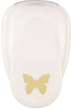 Vaessen creative pons - figuurpons - vlinder - 3 x 4 cm