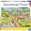 Ravensburger puzzel 2x24st. dag in de dierentuin