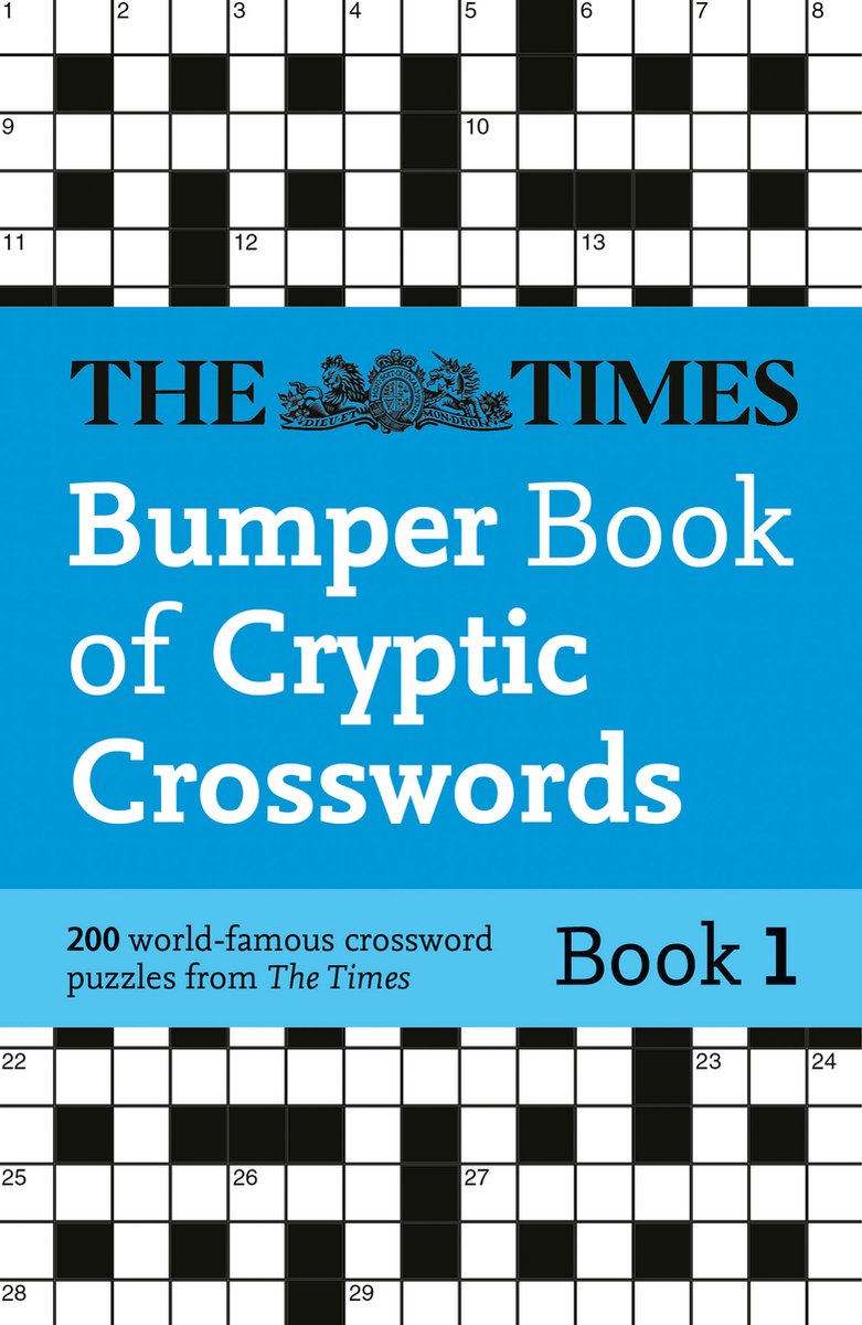 The times crosswords-the times bumper book of cryptic crosswords book 1