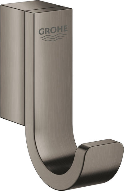 Grohe selection haak - hard graphite geborsteld (mat donker grijs) - 41039al0